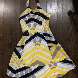 Adorable halter dress with pockets!